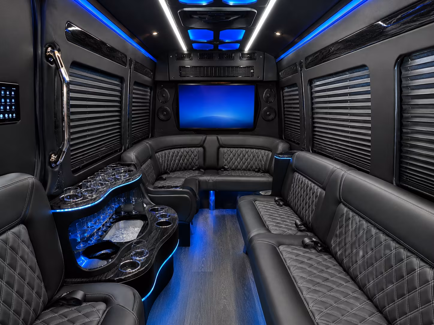 bus rental options for denton trips