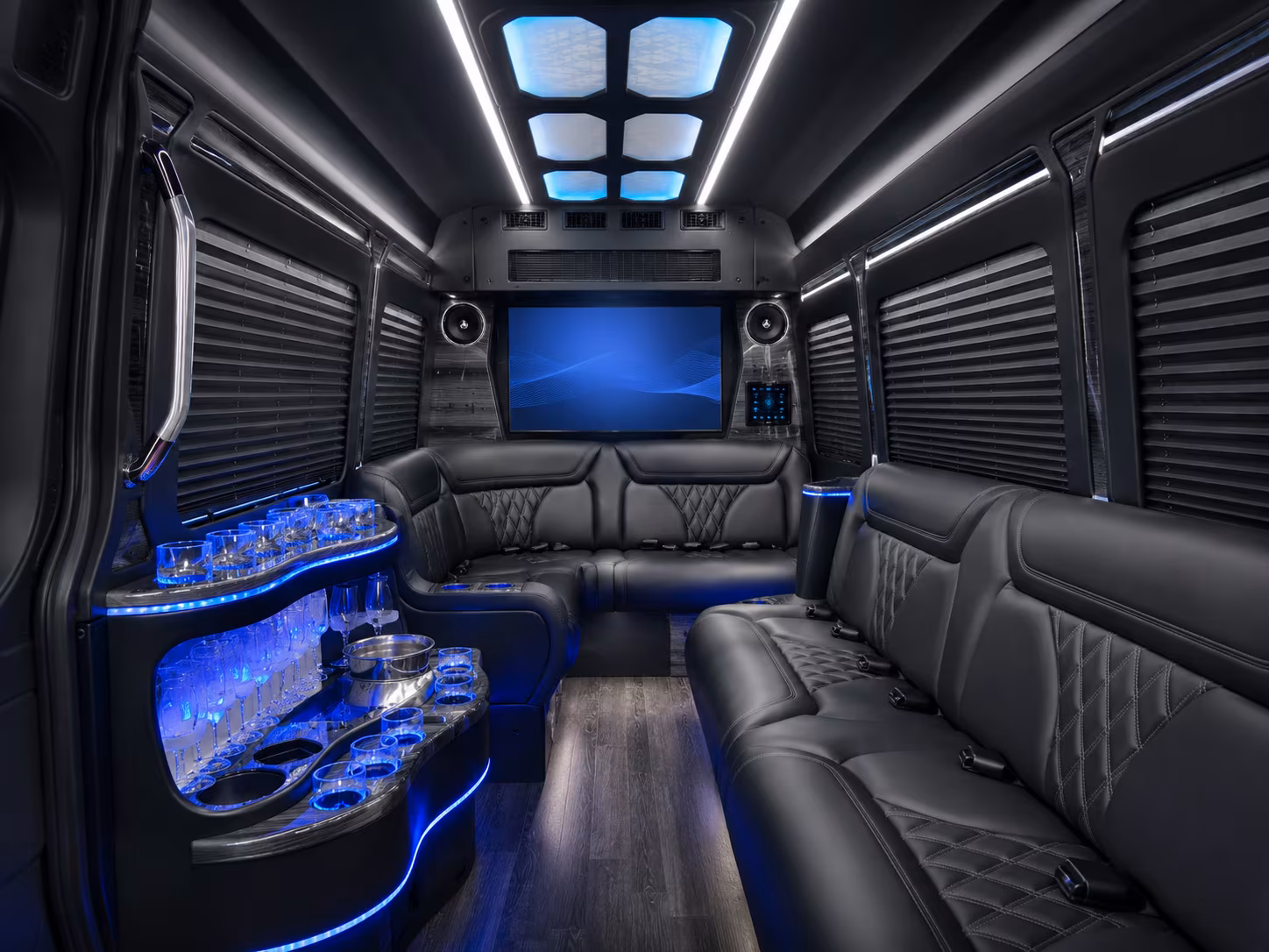 denton brewery tour bus rentals